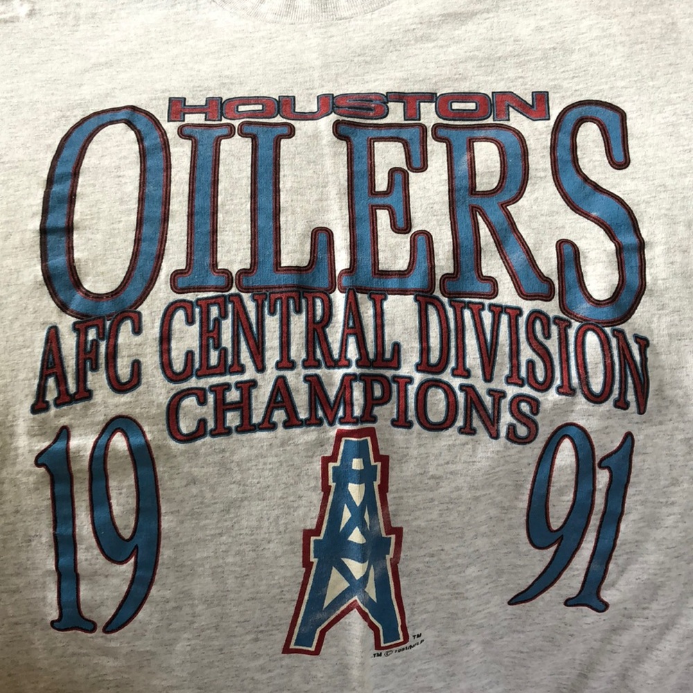Houston Oilers Division Champions 1991